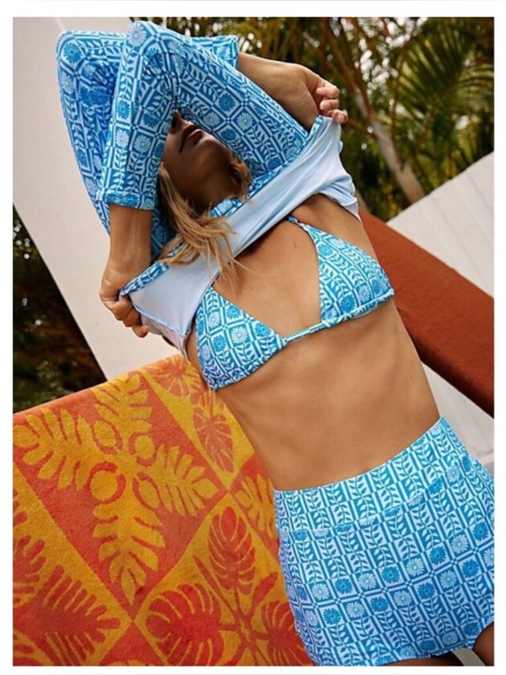 NWT! Free People x Rhythm Journey 3-Piece Surf Set - Size Medium (MSRP $220)